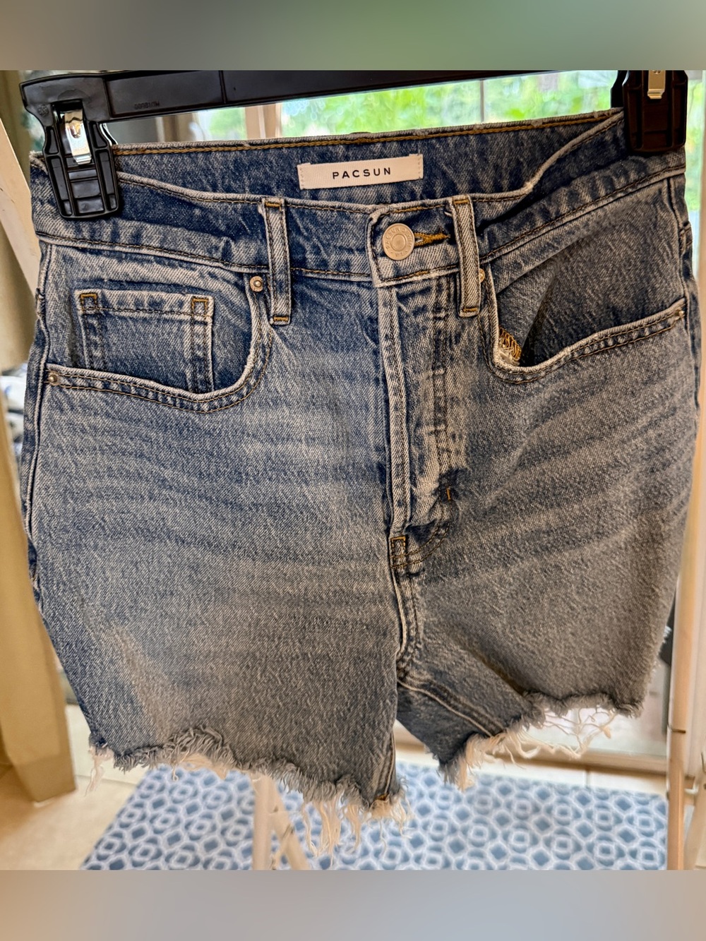 PacSun Light Blue Denim Jeans - Curve 90s Girlfriend
